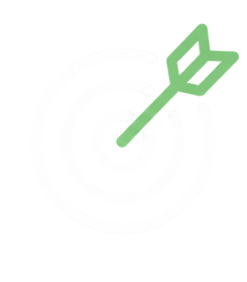 Target with an arrow