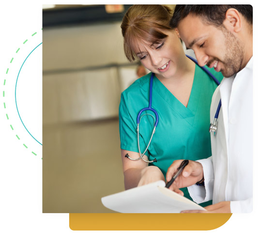 Male and Female Physician