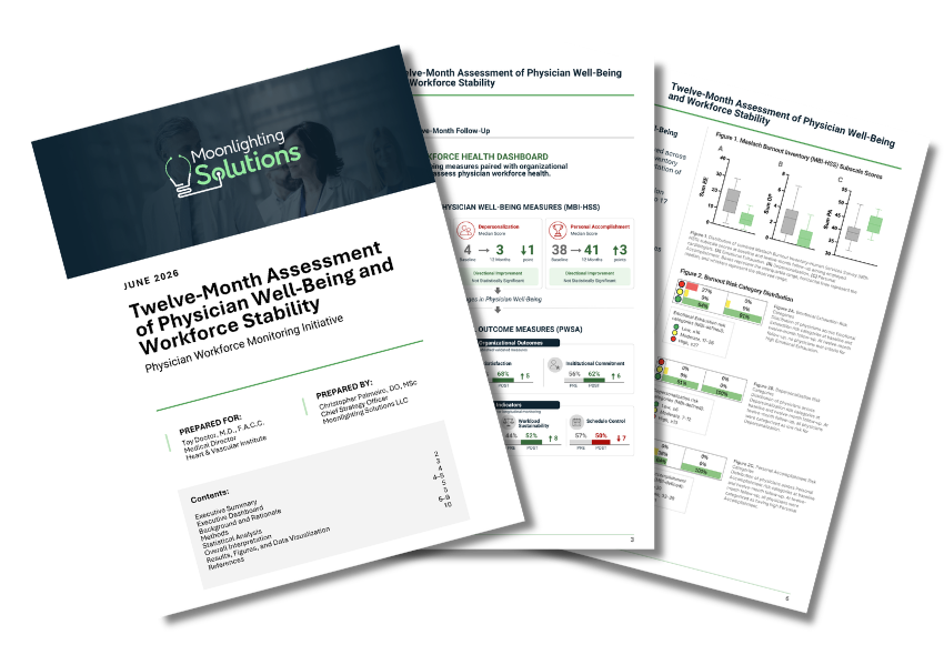 Example executive workforce assessment report pages