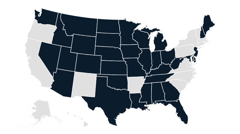 States that serve as States of Principal Licensure